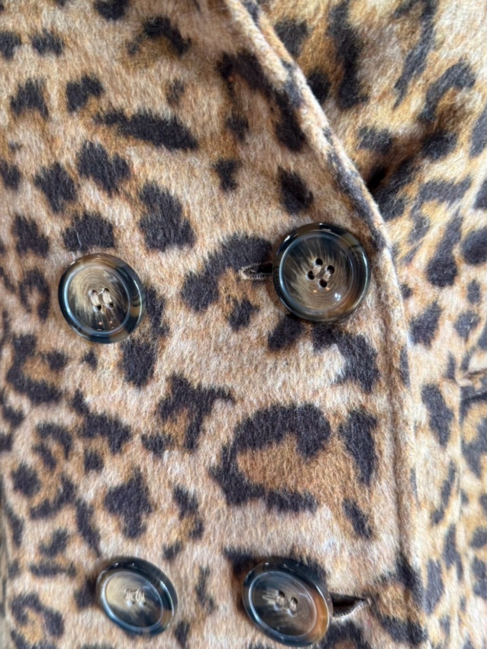 MeJane leopard print coat faux fur “Fran Fine vibes” - Picture 2 of 6